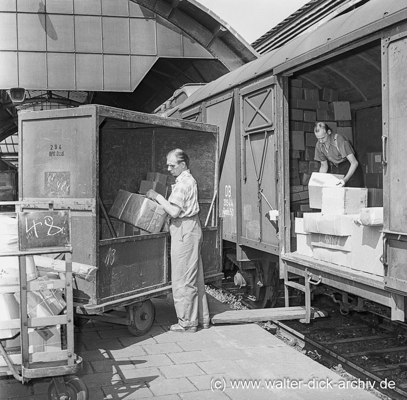 Paketverladung 1958