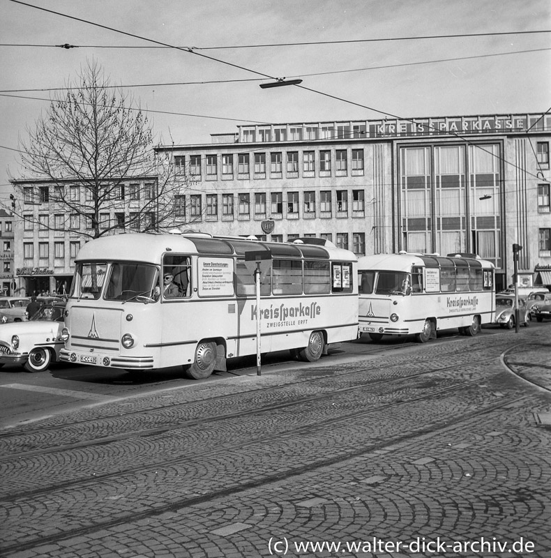 Kreissparkasse Köln - Fahrende Zweigstelle 1965