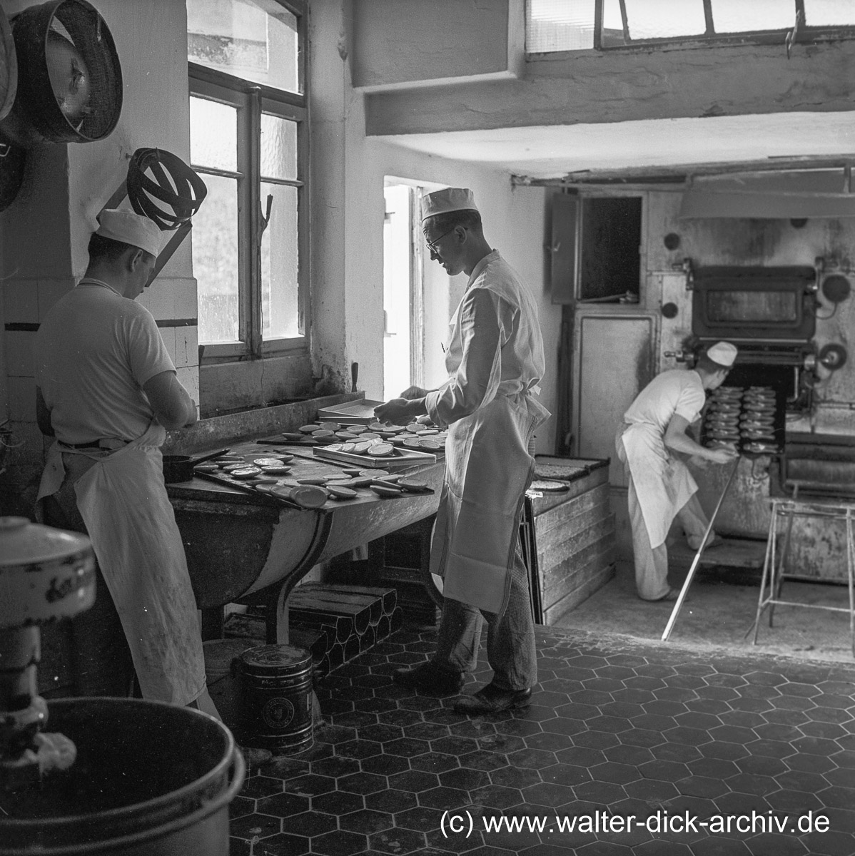 In der Backstube 1963