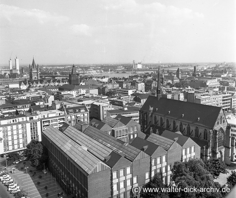 Neues Museum und Minoritenkirche 1968