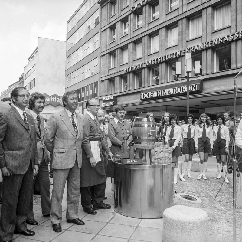 Werbemaßnahmen für Kess-Kölsch 1969