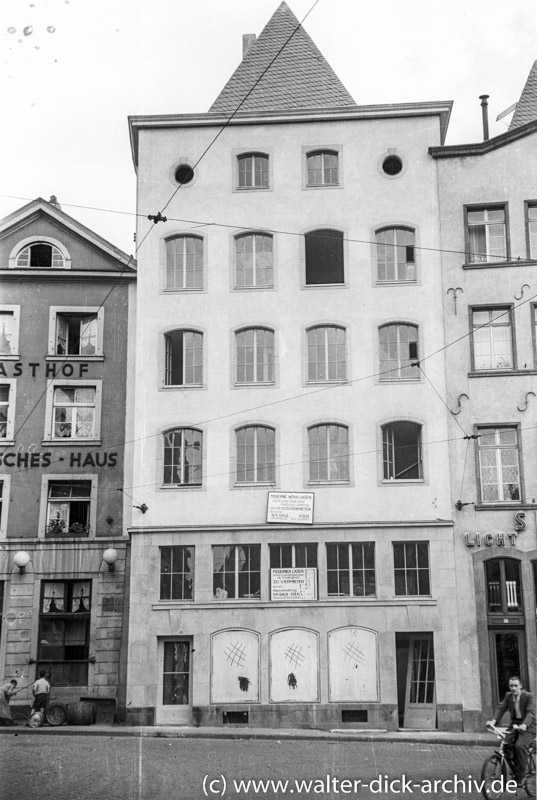 Renoviertes Haus in der Altstadt 1938