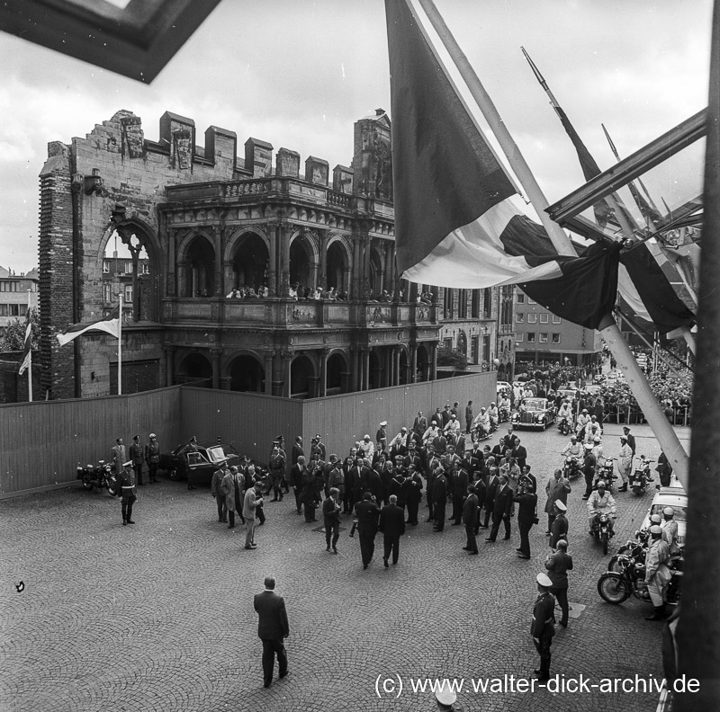 Köln empfängt Präsident de Gaulle 1962