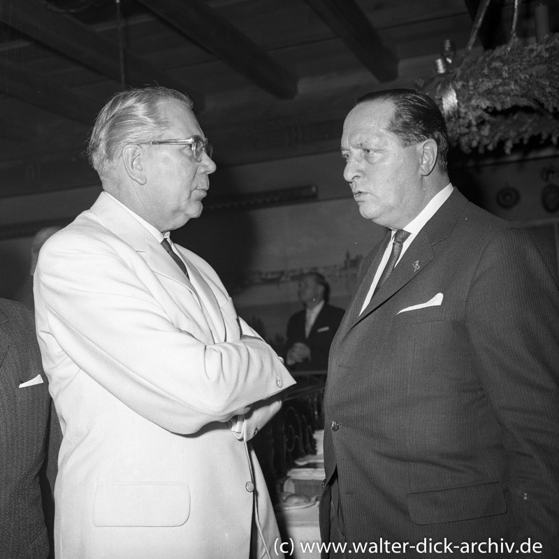 Theo Burauen mit Walter Wülfing