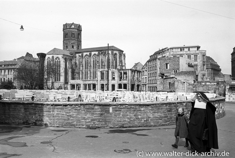 St. Andreas und Reichard-Terrasse 1951