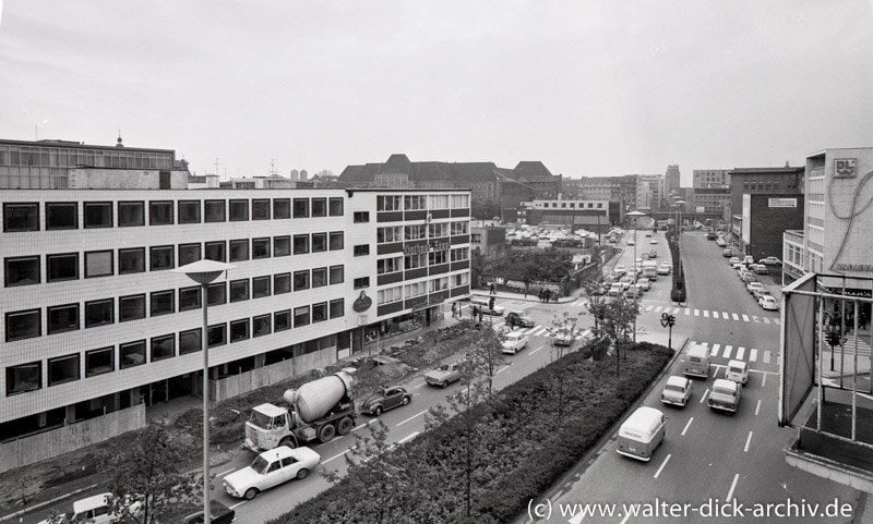 Blick auf die Nord-Süd-Fahrt