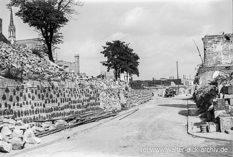 Blick Richtung Hauptbahnhof 1950