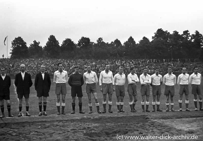 Fußballspiel zum Silberjubiläum