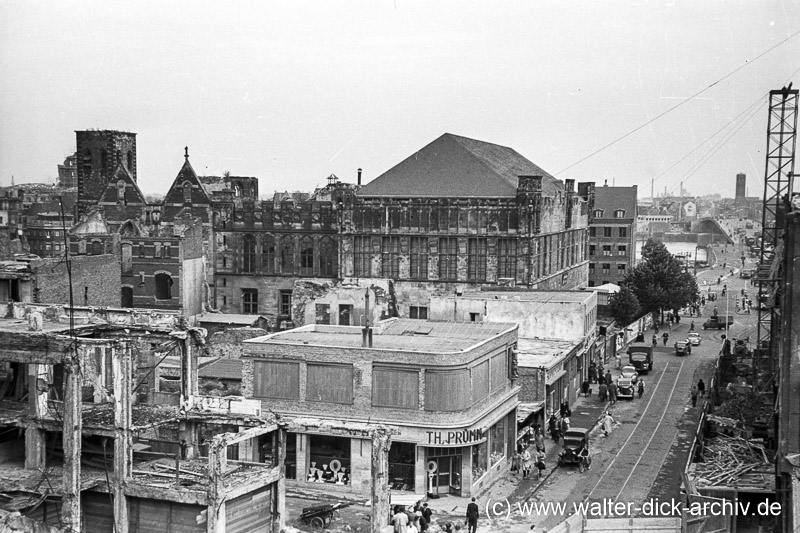 Gürzenich und St. Alban 1950