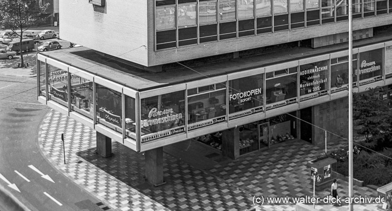 Detailaufnahme Rudolfplatz 1965