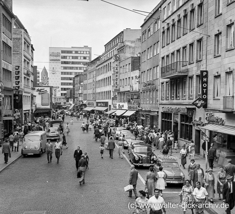 Auf der Schildergasse 1963