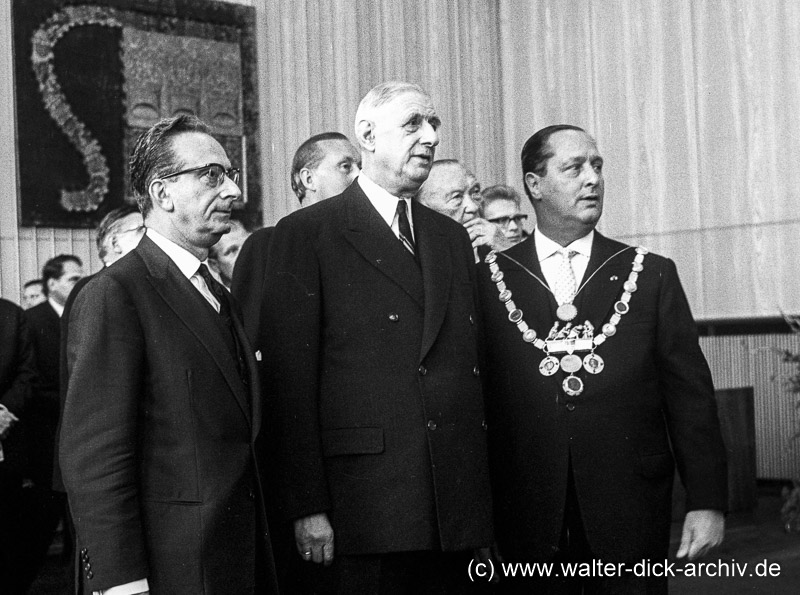 Besuch von Charles de Gaulle 1962