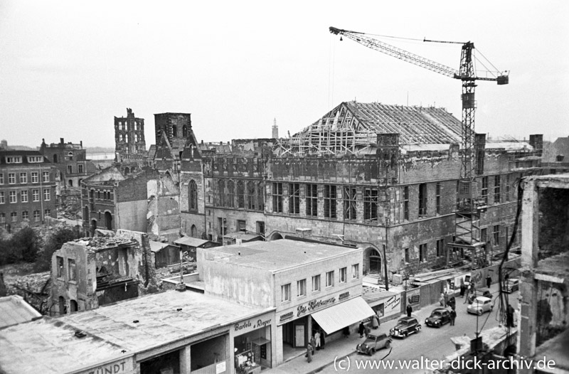 Wiederaufbau des Gürzenich