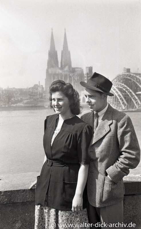 Frühling und Frühlingsgefühle in Köln 1946