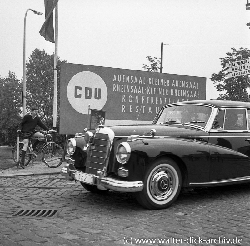 Adenauer-Mercedes beim CDU-Parteitag