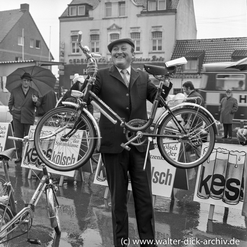 Werbemaßnahmen für KESS Kölsch 1969