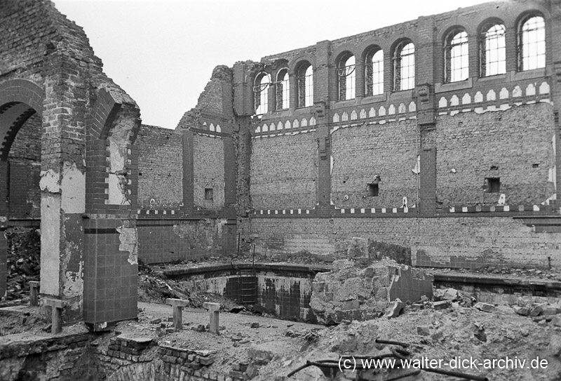 Die alte Markthalle 1949