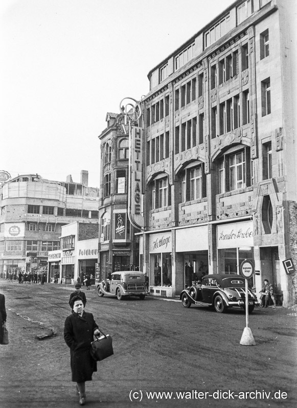 Auf der Schildergasse 1950