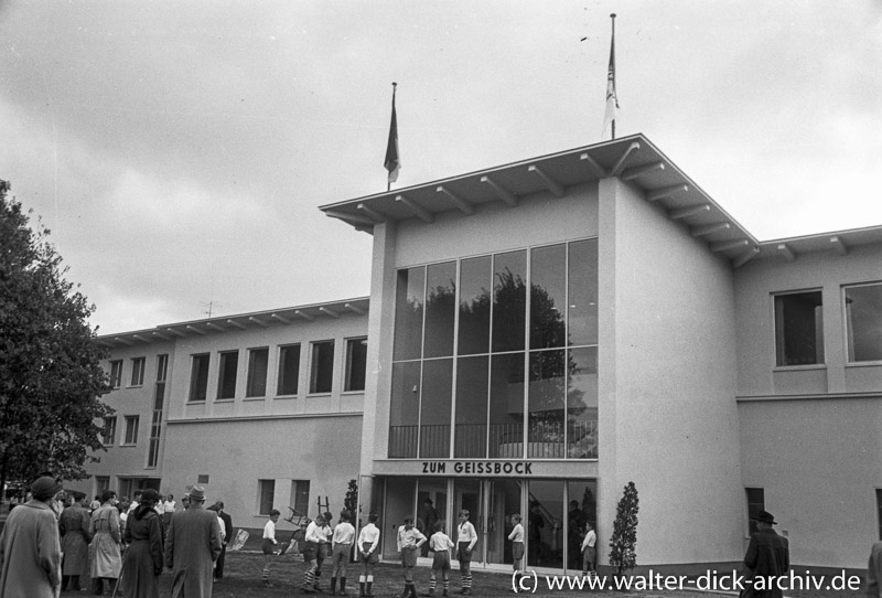 Clubheim des 1. FC Köln 1953