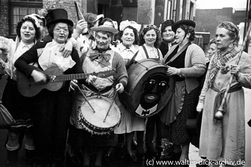 Kölsche Damenkapelle Karneval 1949