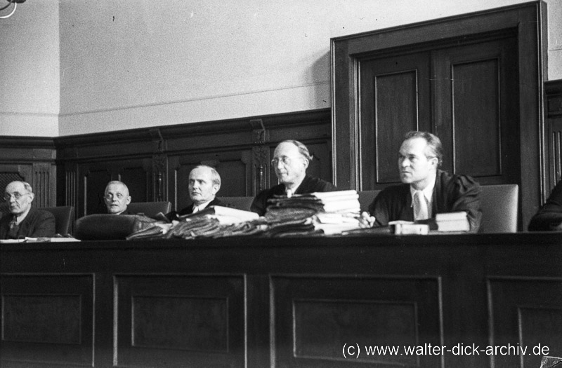 Das Kölner Schwurgericht Hoegen Prozess 1949