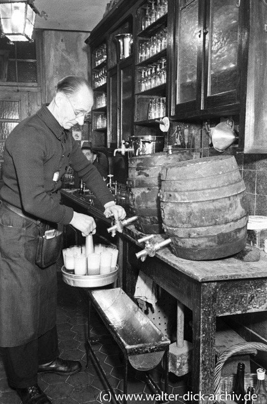 Im Brauhaus Töller-Vorkriegsaufnahme 1938