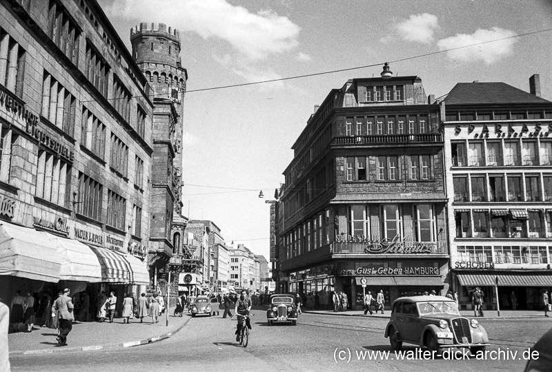 Blick in die Schildergasse 1951