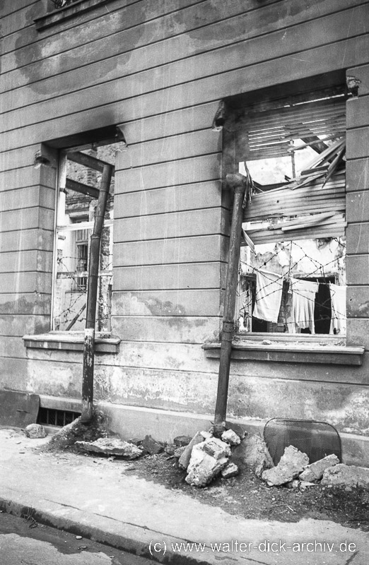 Leben hinter leeren Fenstern 1946