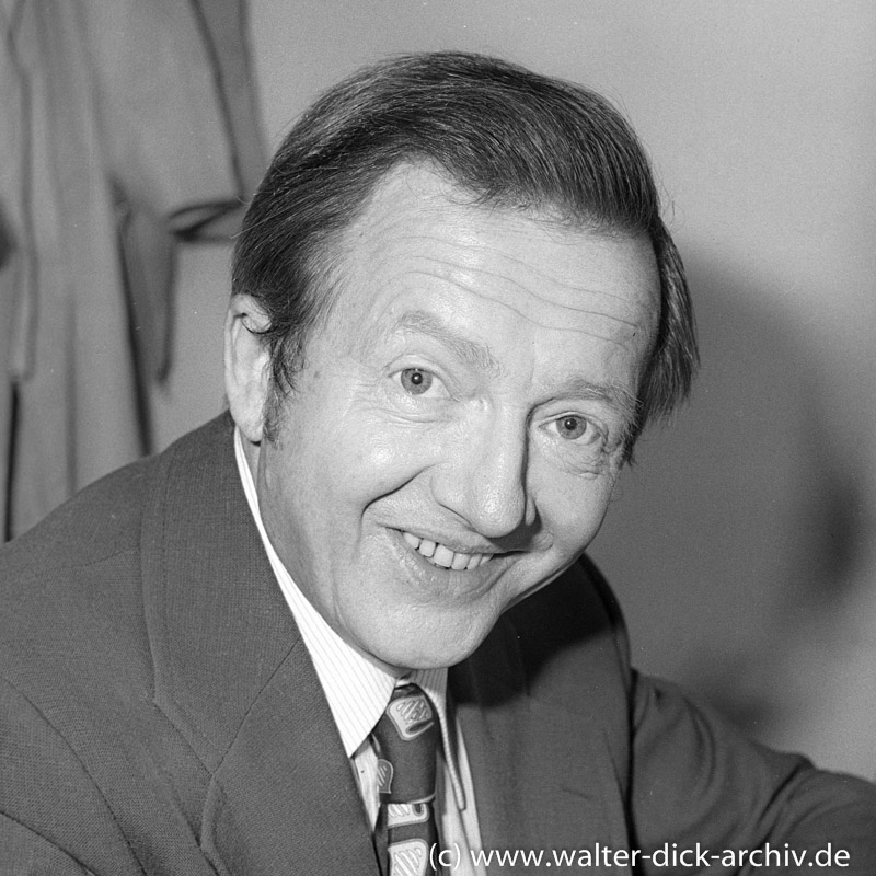 Hans-Jürgen Dietrich beim Lottotip 1972