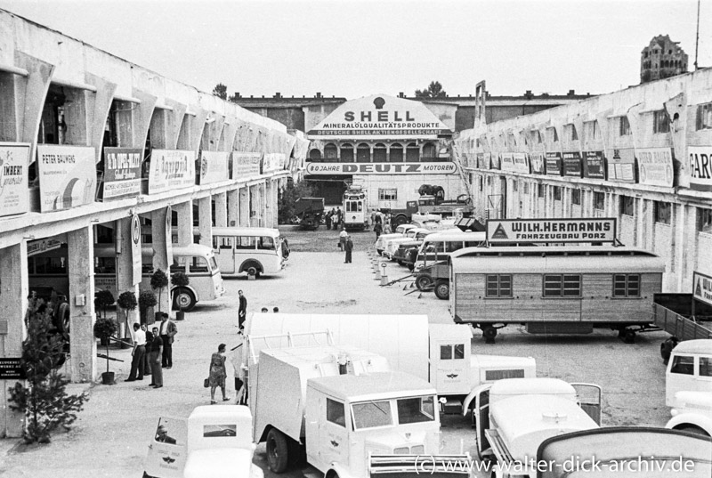 Verkehrsschau 1947 in der Messe