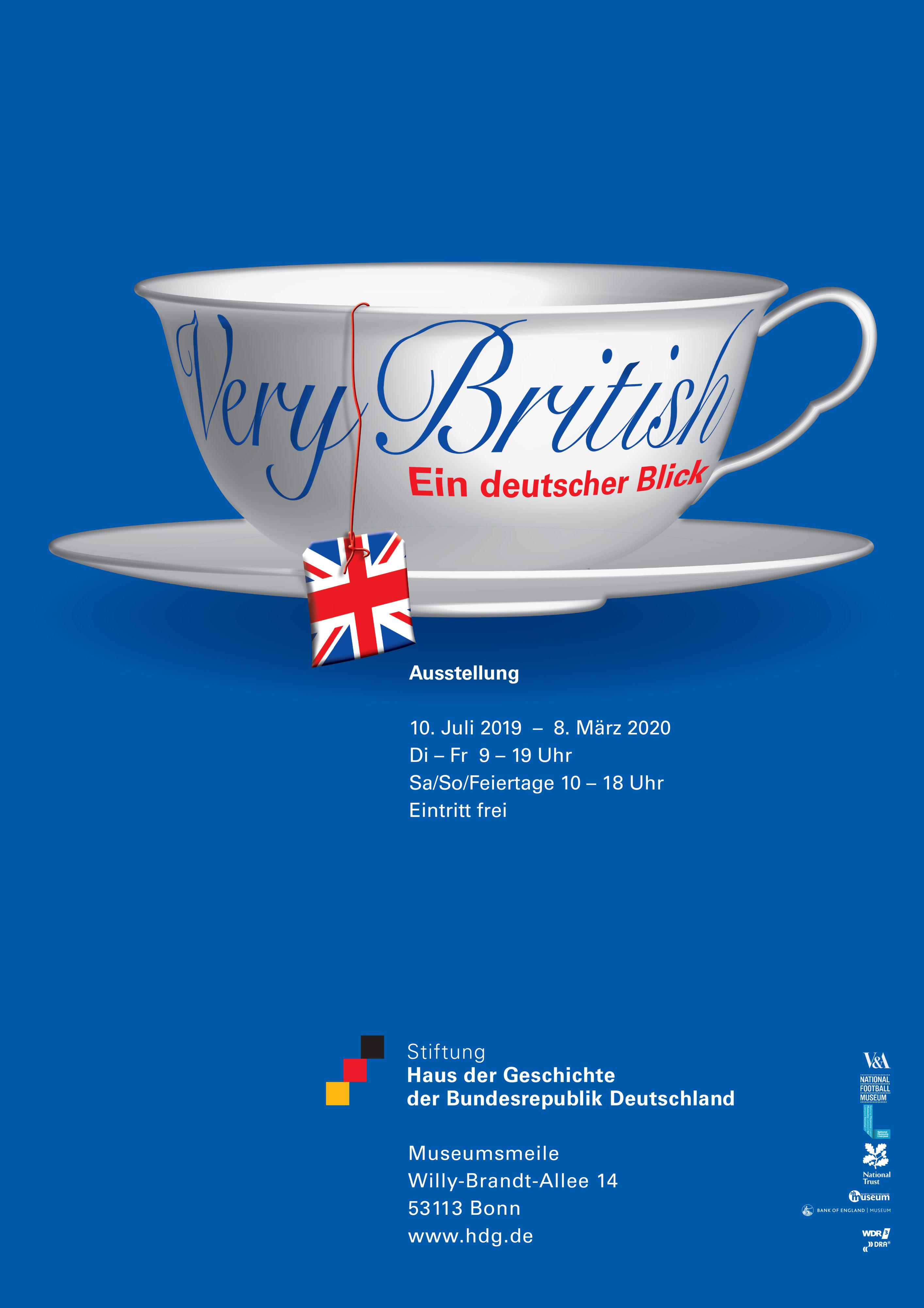 Ausstellung "VERY BRITISH - ein deutscher Blick" im Haus der Geschichte, Bonn