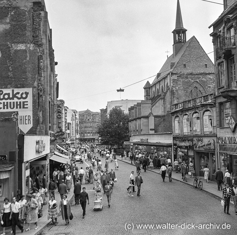 Auf der Schildergasse 1963