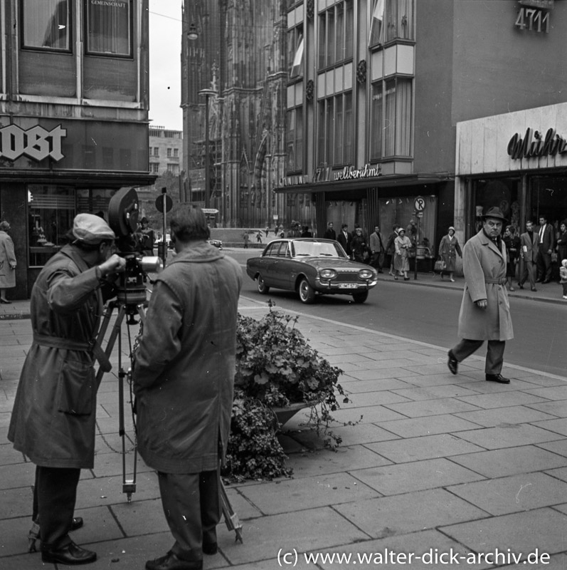 Werbefilm für das neue Kölner Ford Modell (Taunus P 3) 1960