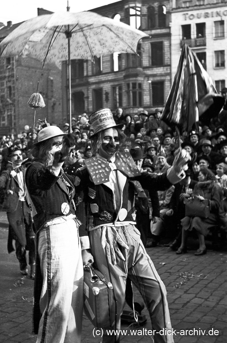 Bei den Veedelszöch 1950