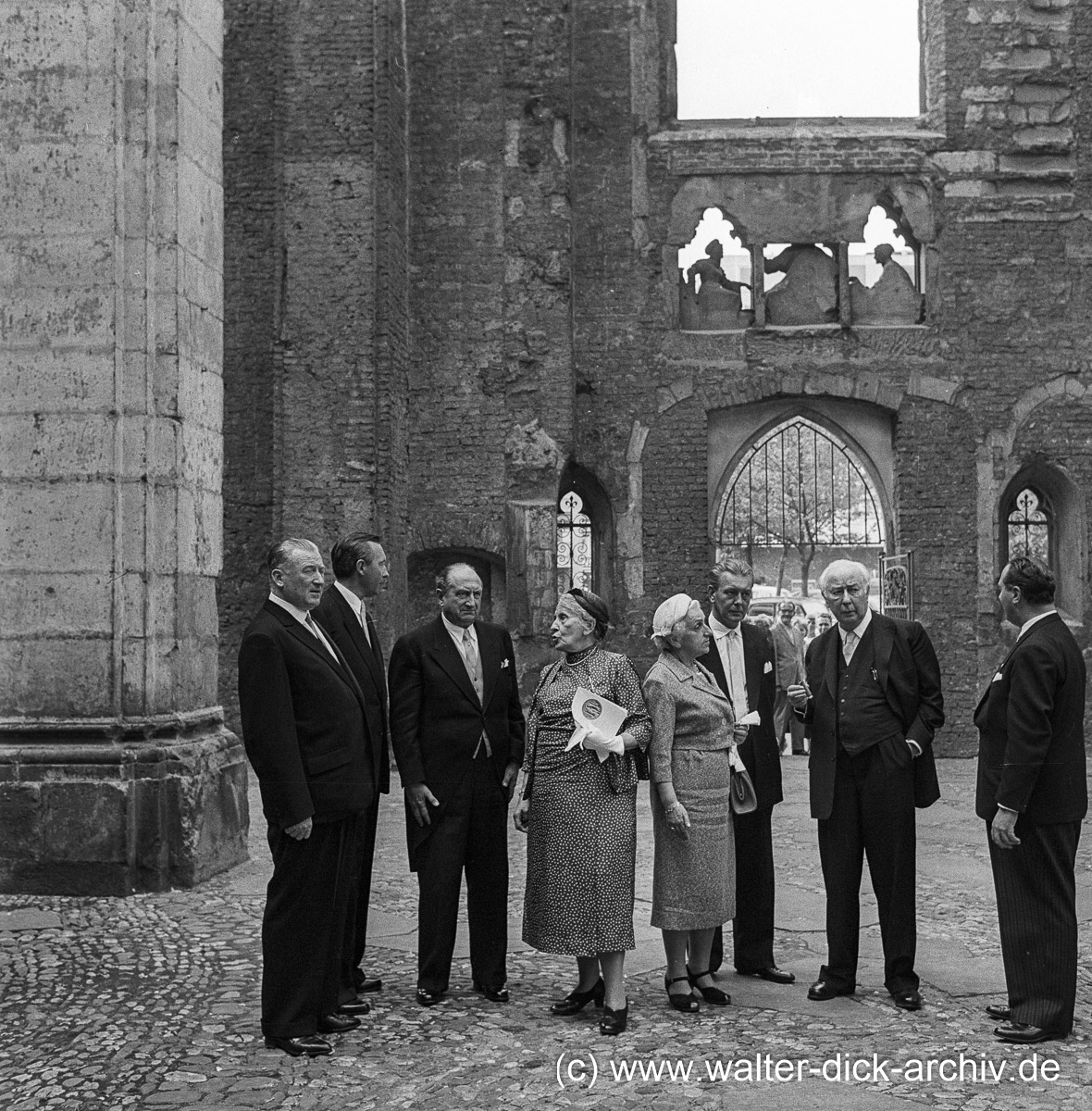 Besuch in Alt St. Alban 1959