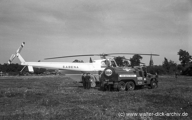 Heliport im Grüngürtel 1953