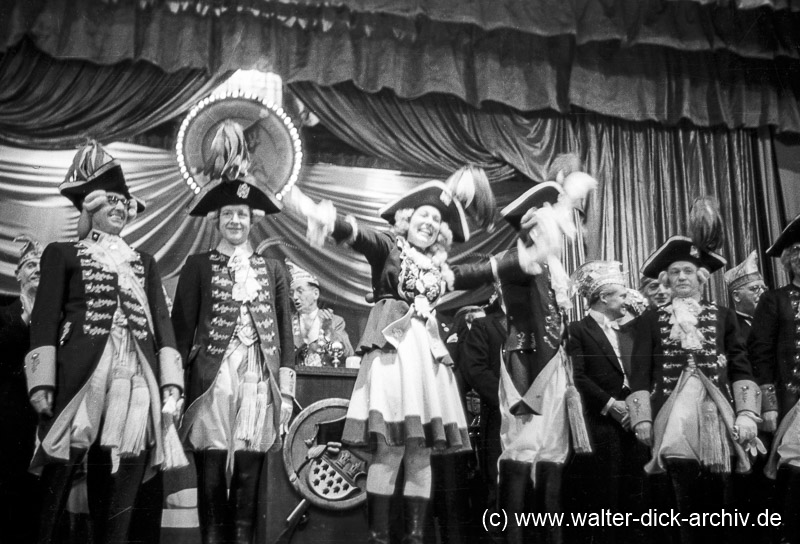 Karneval im Williamsbau 1948