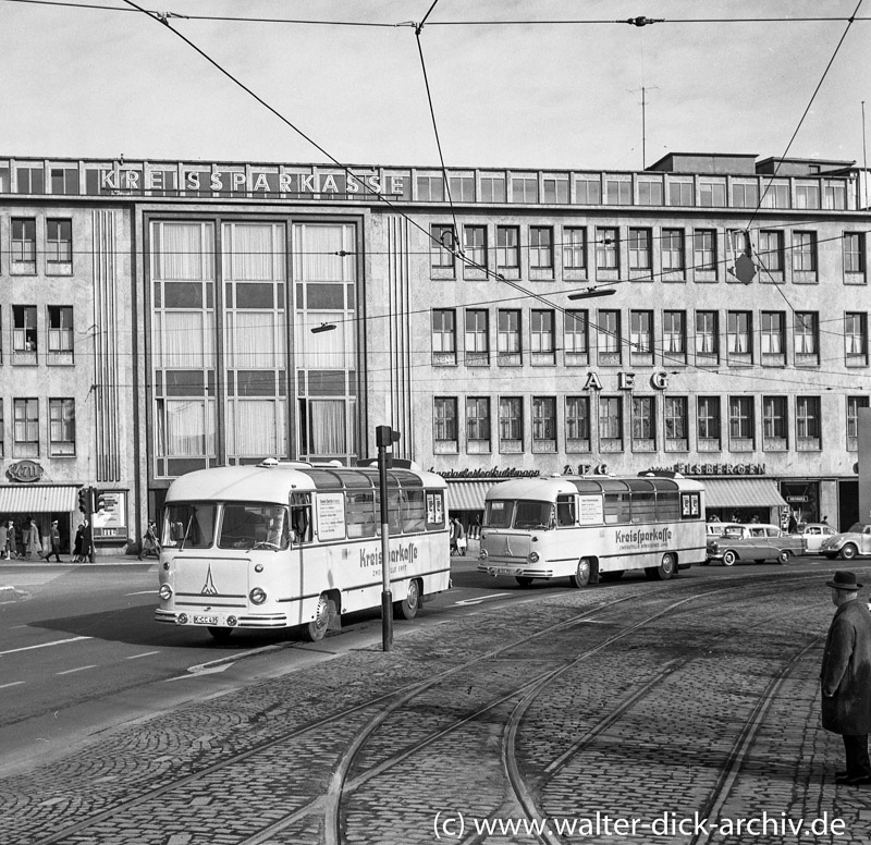 Kreissparkasse Köln 1965 - Rollende Zweigstellen