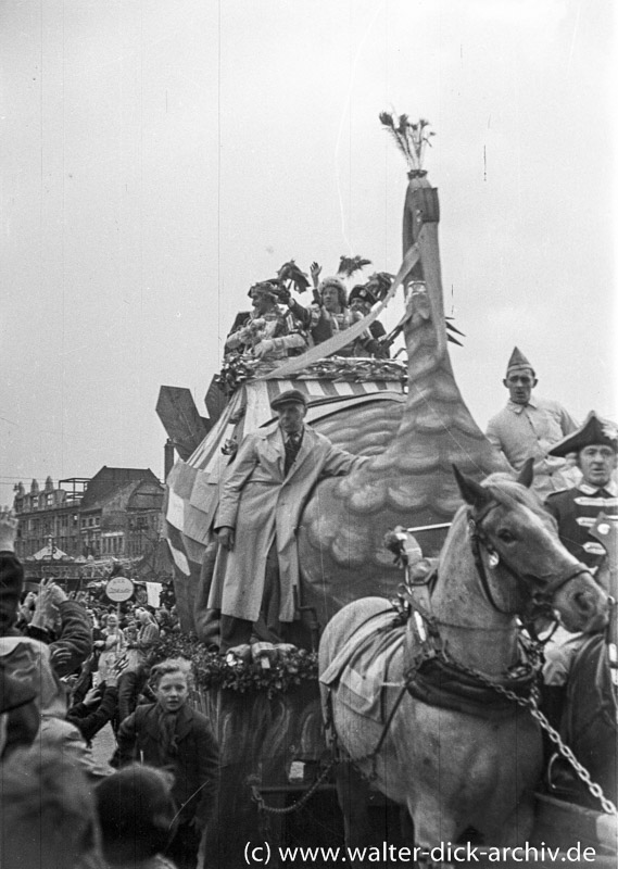 Rosenmontagszug 1949