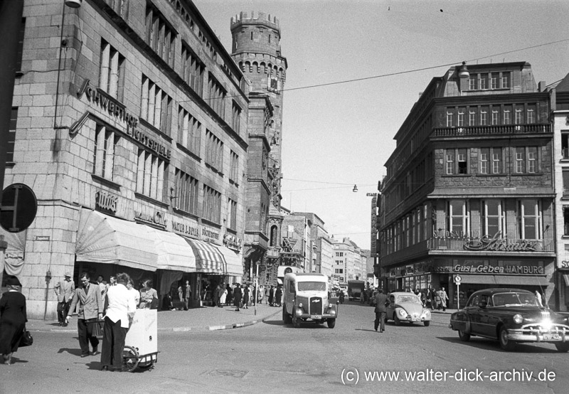 Blick in die Schildergasse 1951