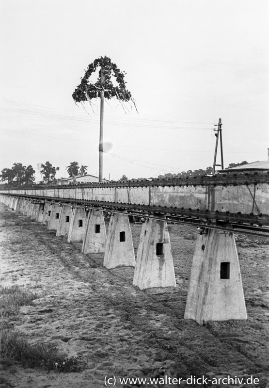 Versuchsstrecke der ALWEG-Bahn 1952