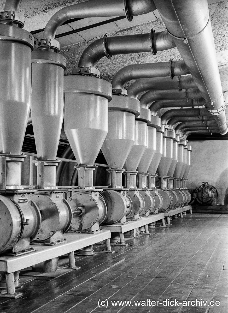 Mahlwerke in der Auer Mühle