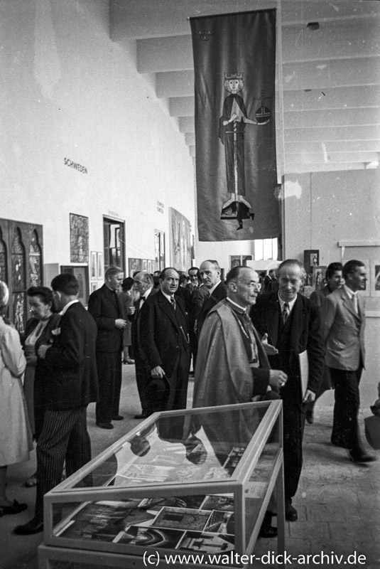 Ausstellungseröffnung "Christliche Kunst der Gegenwart" 1948