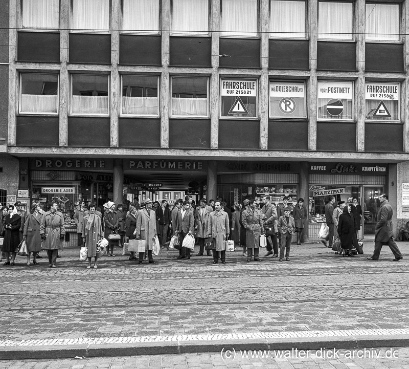Haltestelle  Heumarkt 1962