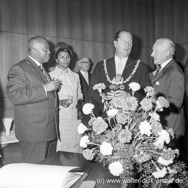 Staatsbesuch aus Madagaskar 1962