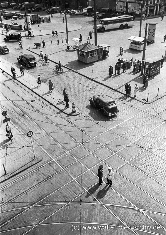 Verkehrsknoten Heumarkt 1938