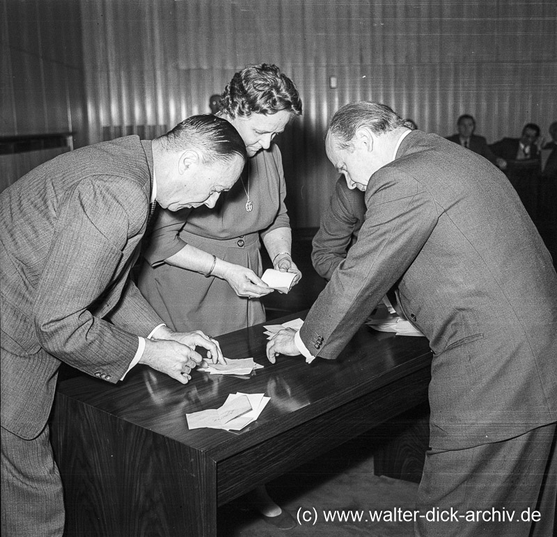 Wahl des Oberbürgermeisters 1961