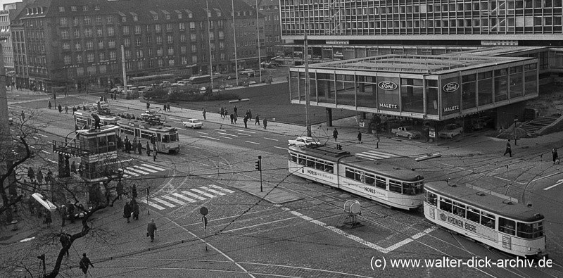 Rudolfplatz und Habsburgerring 1964