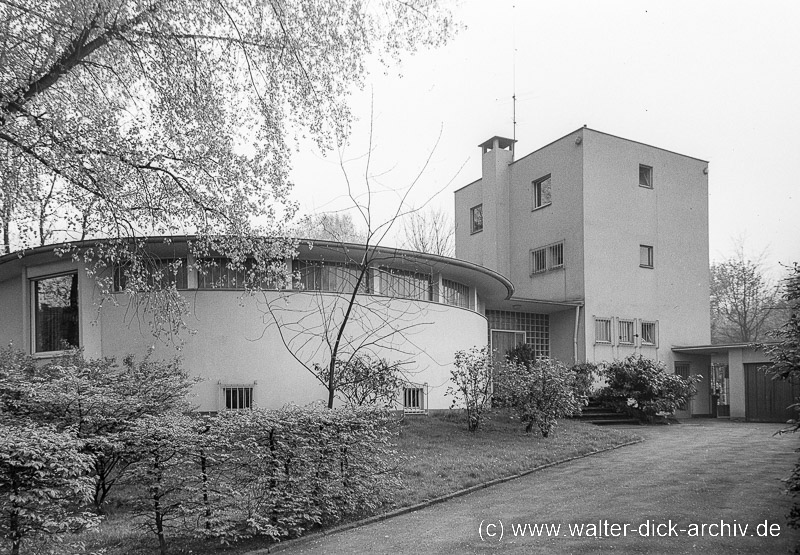 Wohnhaus Haubrich mit Bibliothek 1956