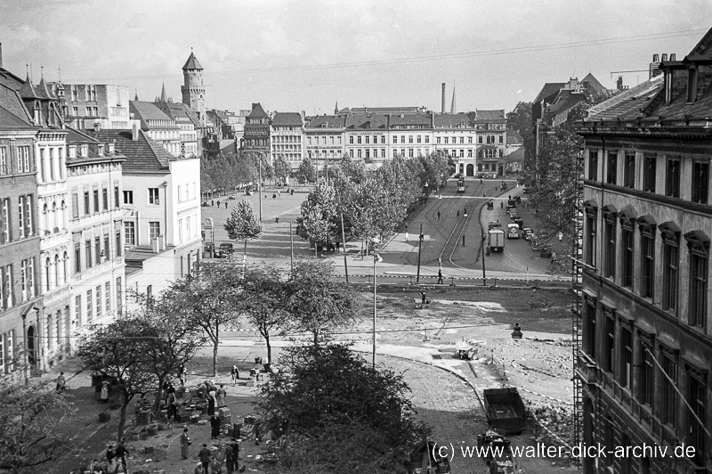 Durchbruch am Neumarkt 1938